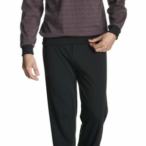 Pijama hombre manga larga algod&oacute;n