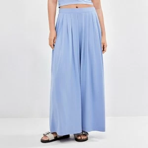Pantal&oacute;n largo fluido bolsillos