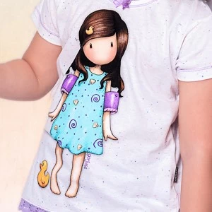 Pijama ni&ntilde;a manga corta