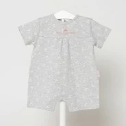 Pelele beb&eacute; estampado florecitas