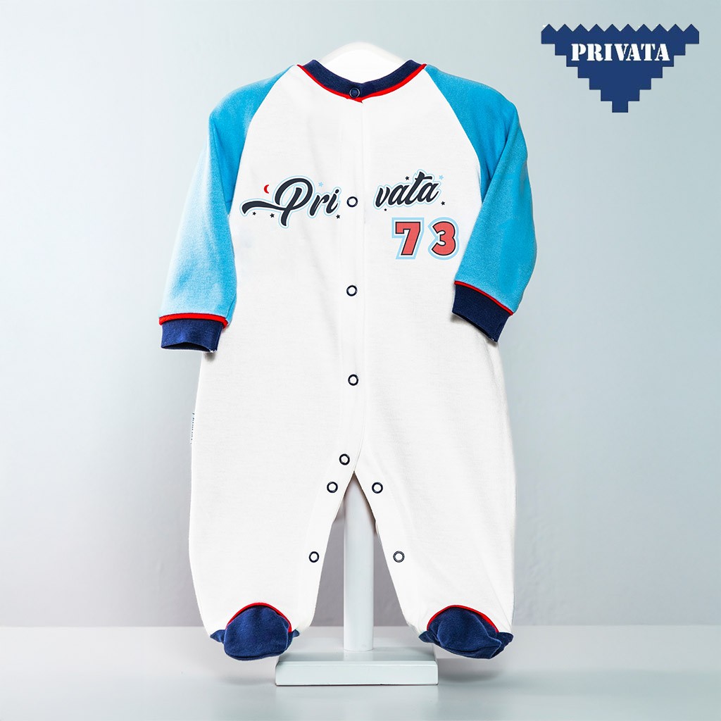 Pelele bebé algodón abierto delante