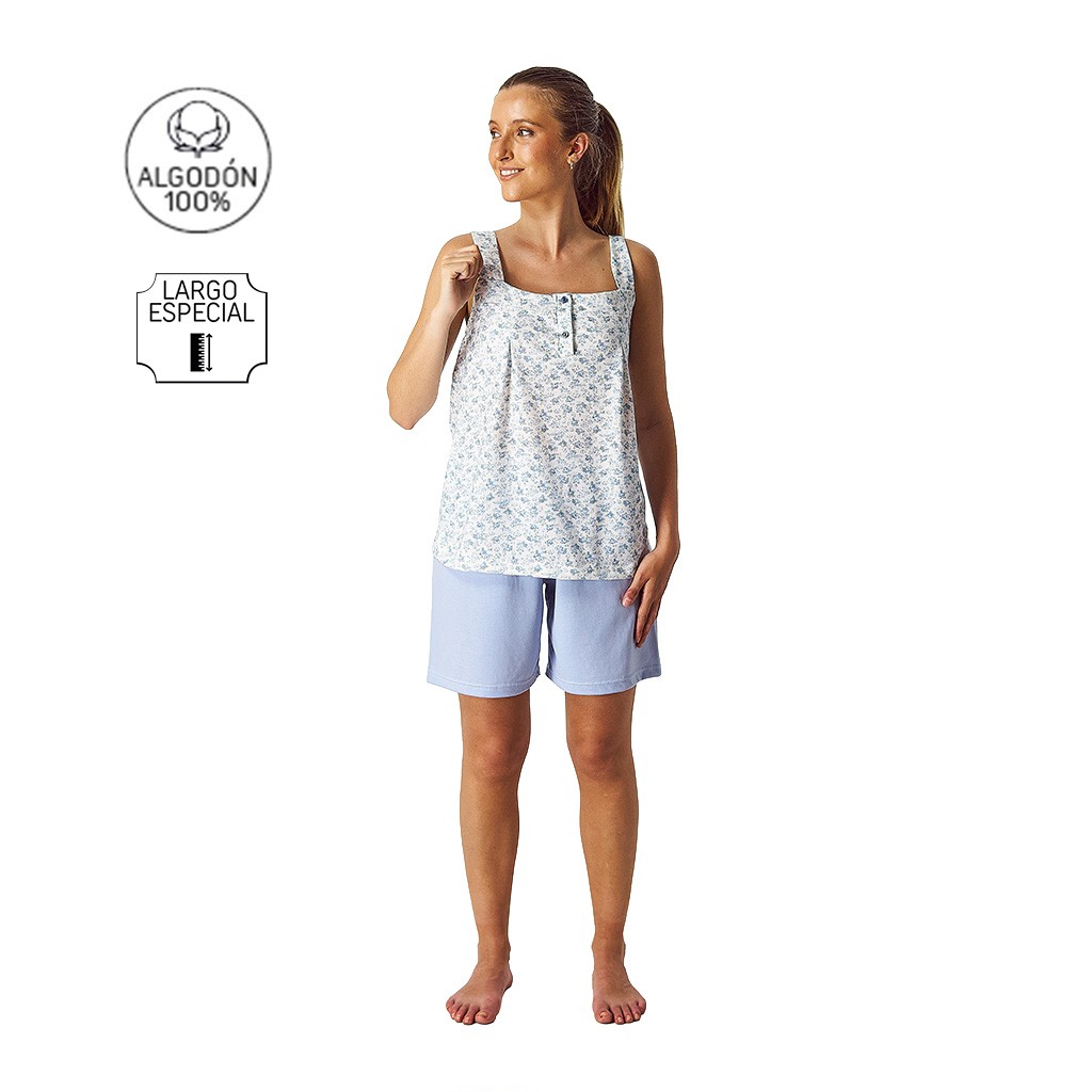 Pijama mujer tirantes estampado