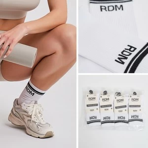 Calcetines deportivos rayas tenis pack x3
