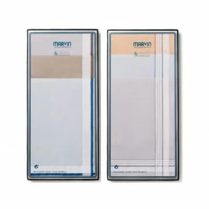 Estuche pa&ntilde;uelos fondo color pack 6 Marvin