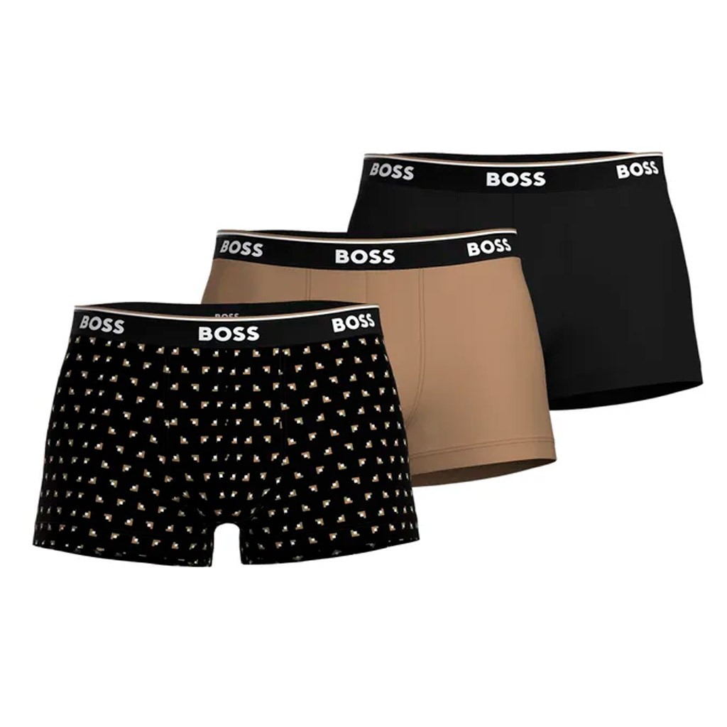 Boxer hombre algodón elastico pack x3 fantasía