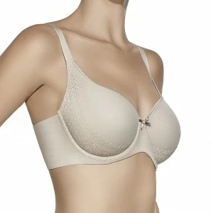 Sujetador sin relleno con aro copa laminada Rita