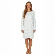Camis&oacute;n largo mujer algod&oacute;n estampado