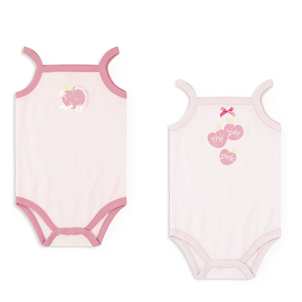 Body algod&oacute;n beb&eacute; tirantes pack 2