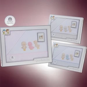Juego de sabanas de cuna 3 piezas algod&oacute;n