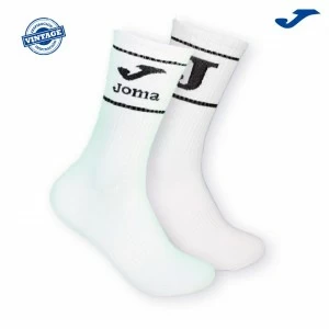 Calcet&iacute;n deportivo logo vintage y actual pack x2