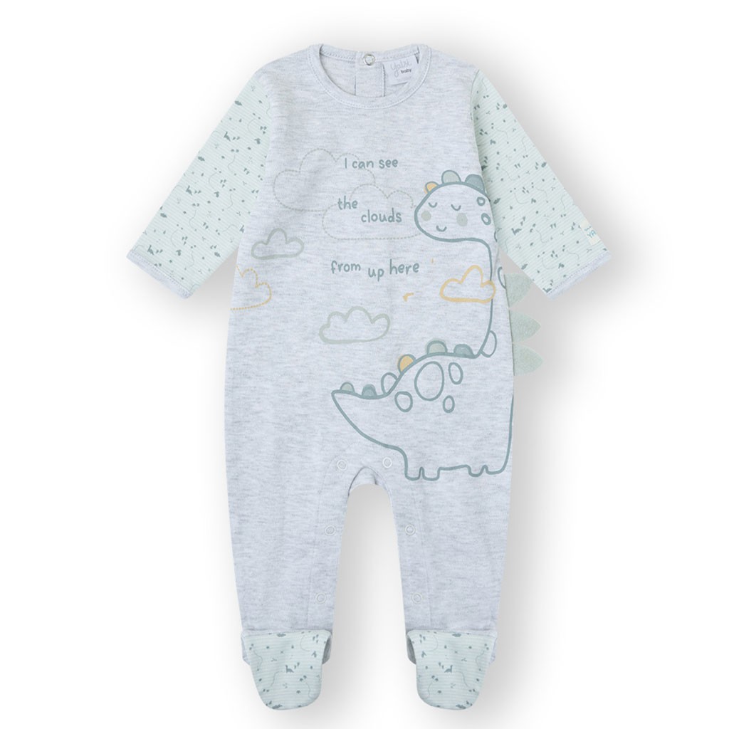 Pijama Pelele Dino "Up Here" algodón