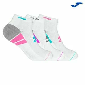 Calcet&iacute;n mujer tobillero deportivo pack x 3 