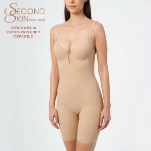 Body pantal&oacute;n escote profundo y espalda baja