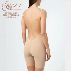 Body pantal&oacute;n escote profundo y espalda baja