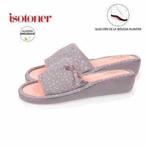 Zapatilla de casa mujer chinela tac&oacute;n ergon&oacute;mica