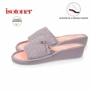 Zapatilla de casa mujer chinela tac&oacute;n ergon&oacute;mica
