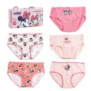 Braga infantil algod&oacute;n Minnie pack x 5 