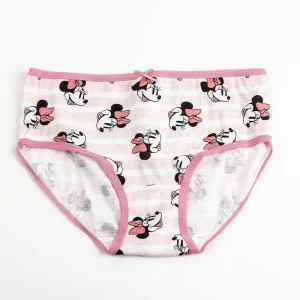 Braga infantil algod&oacute;n Minnie pack x 5 