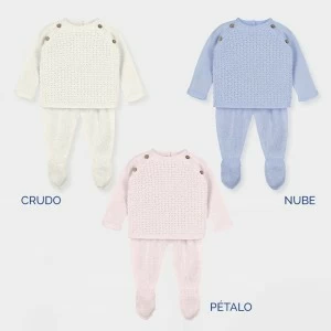 Conjunto beb&eacute; dos piezas perl&eacute;