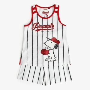 Pijama infantil algod&oacute;n Baisbol Snoopy