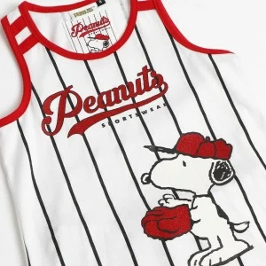 Pijama infantil algod&oacute;n Baisbol Snoopy