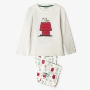 Pijama infantil algod&oacute;n estampado Snoopy