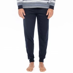 Pijama de rayas de fino y puro algod&oacute;n con pu&ntilde;os