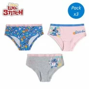 Braga culotte infantil pack x3 Lilo y Stitch