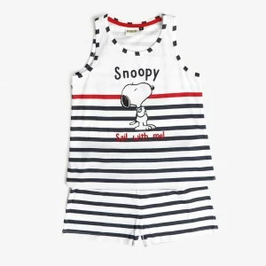 Pijama ni&ntilde;a algod&oacute;n Snoopy