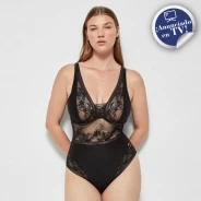Body con aro y encaje con copa ultraligera 249