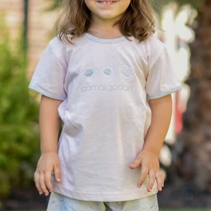 Pijama corto ni&ntilde;a algod&oacute;n 