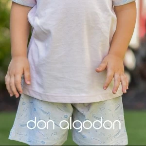 Pijama corto ni&ntilde;a algod&oacute;n 
