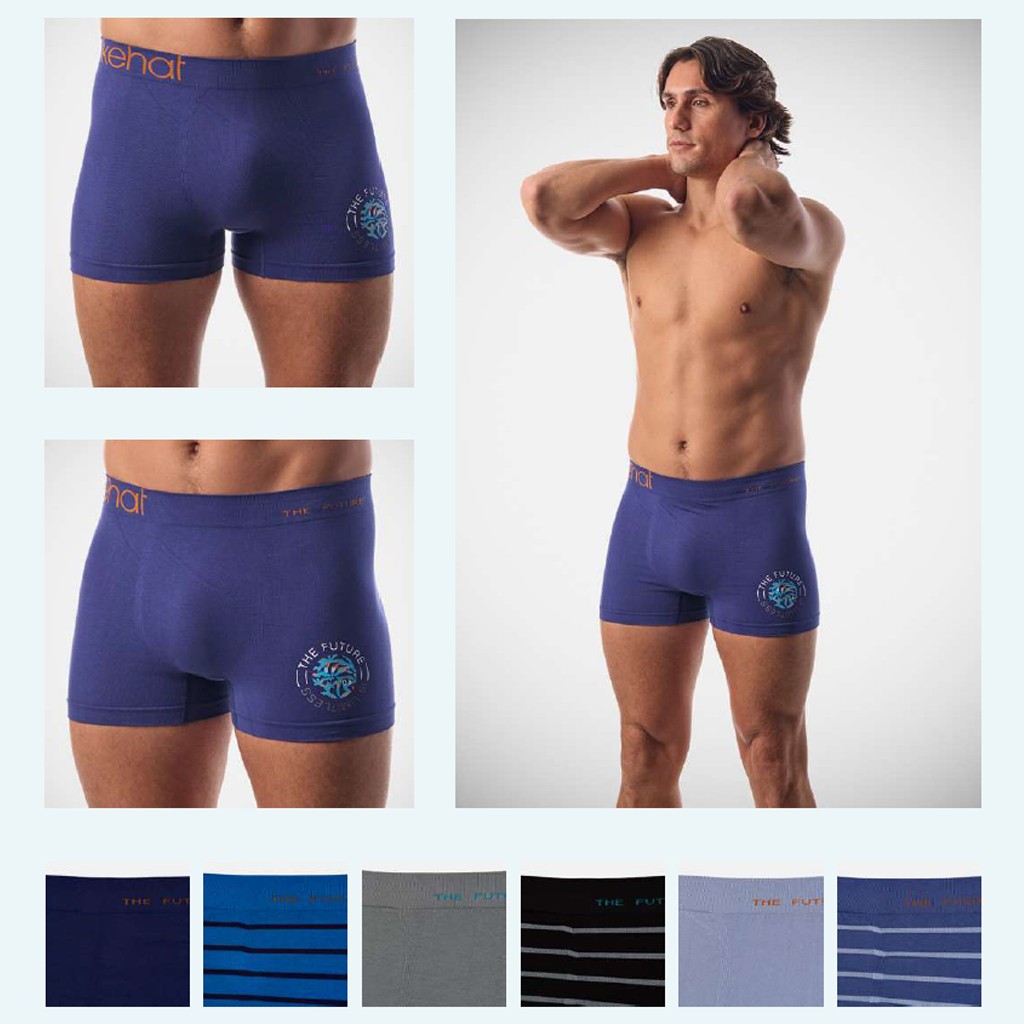 B&oacute;xer sin costuras pack 2 algod&oacute;n