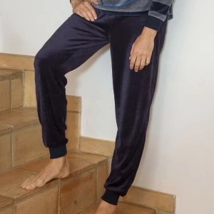 Pijama hombre tejido tundosado