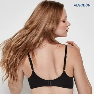 Sujetador mujer cotton tech sin aro