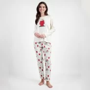 Pijama mujer tejido aterciopelado Snoopy