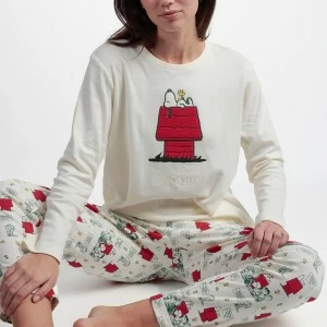 Pijama mujer tejido aterciopelado Snoopy