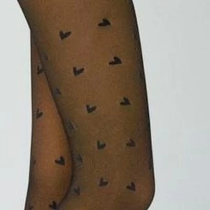 Panty mujer t&eacute;rmico opaco efecto piel corazones