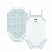 Body beb&eacute; tirantes estampado pack 2