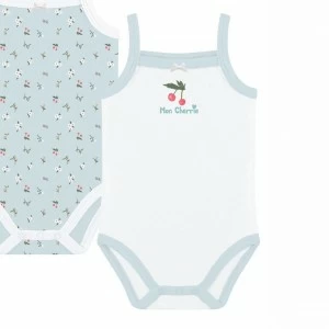Body beb&eacute; tirantes estampado pack 2