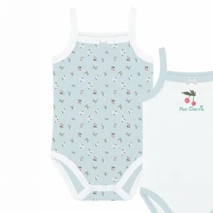 Body beb&eacute; tirantes estampado pack 2