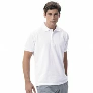 Polo hombre piqu&eacute; manga corta