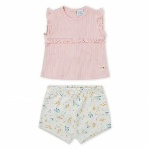 Conjunto beb&eacute; algod&oacute;n dos piezas