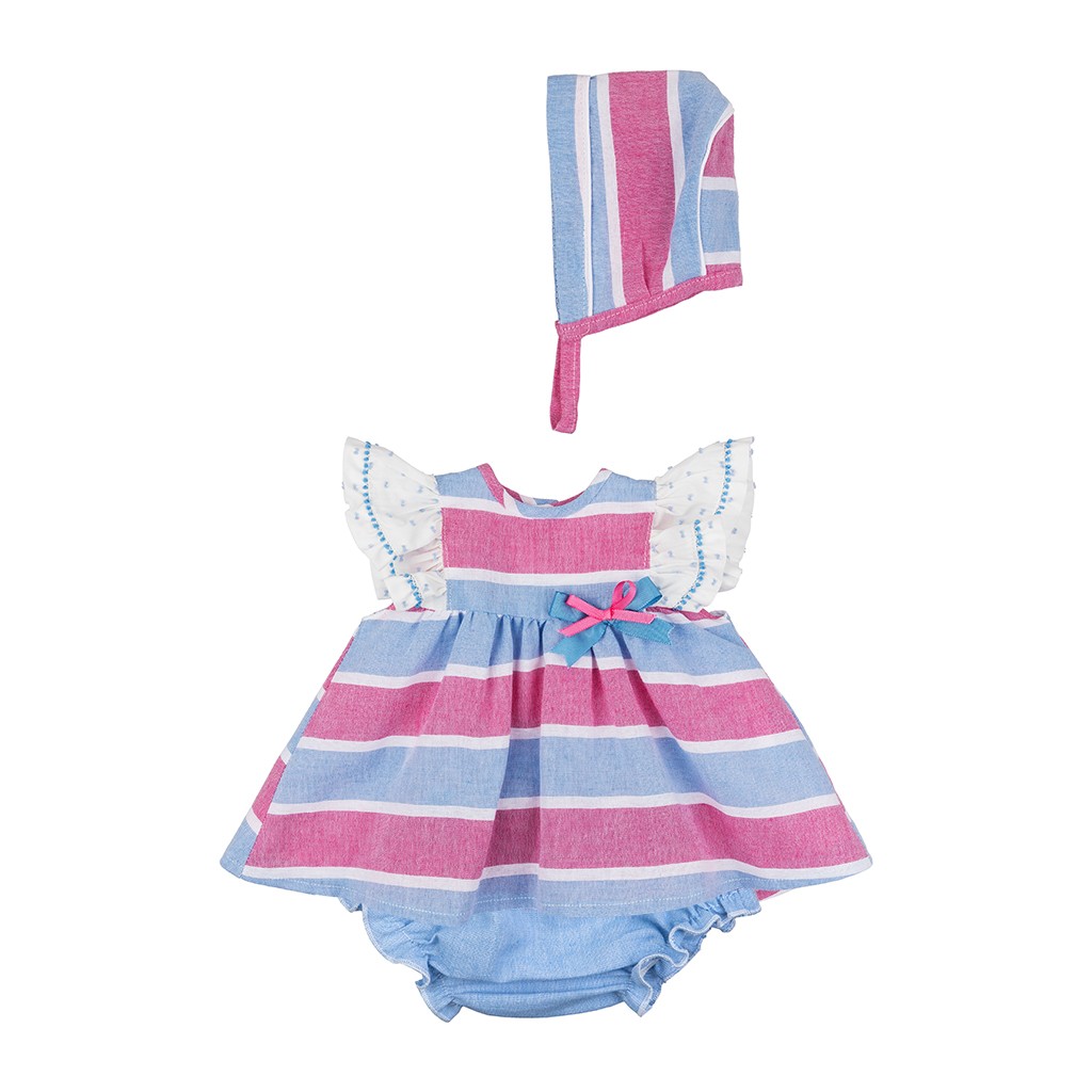 Vestido Bebé Lino Estampado Baby Ferr