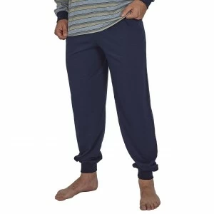 Pijama algod&oacute;n hombre cuello botones