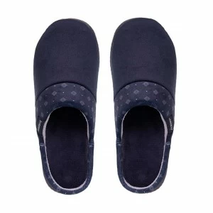 Zapatilla velour con plantilla anat&oacute;mica Everywear