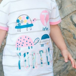 Pijama ni&ntilde;a manga corta Turtle