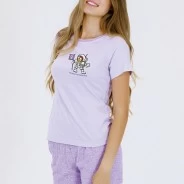Pijama mujer algod&oacute;n feminauta