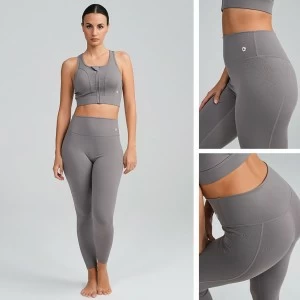 Legging largo deportivo mujer tiro medio 