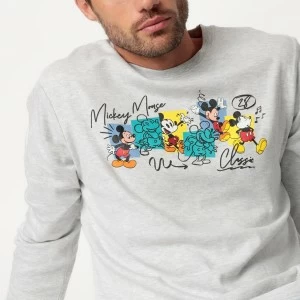 Pijama manga larga hombre Mickey Mouse